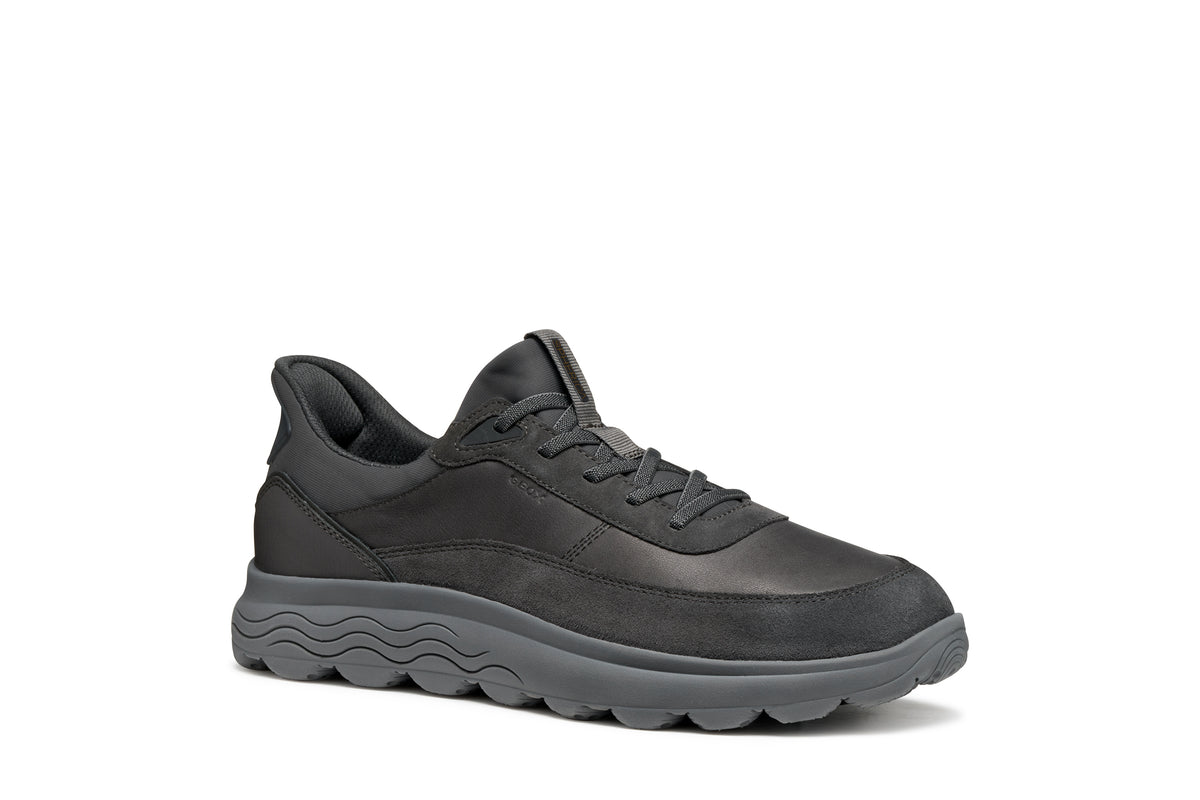 Geox U56MPA U SPHERICA PLUS A - NAPPA+SUED - GRAPHITE