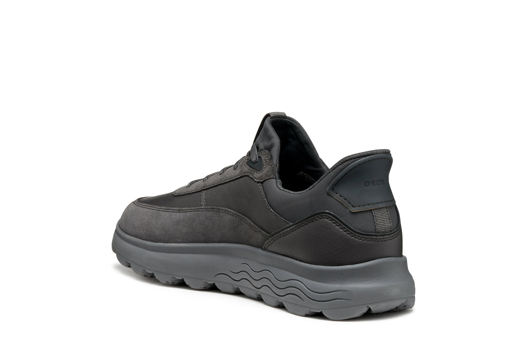 Geox U56MPA U SPHERICA PLUS A - NAPPA+SUED - GRAPHITE