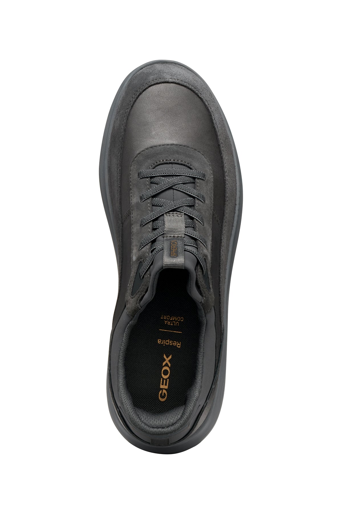 Geox U56MPA U SPHERICA PLUS A - NAPPA+SUED - GRAPHITE